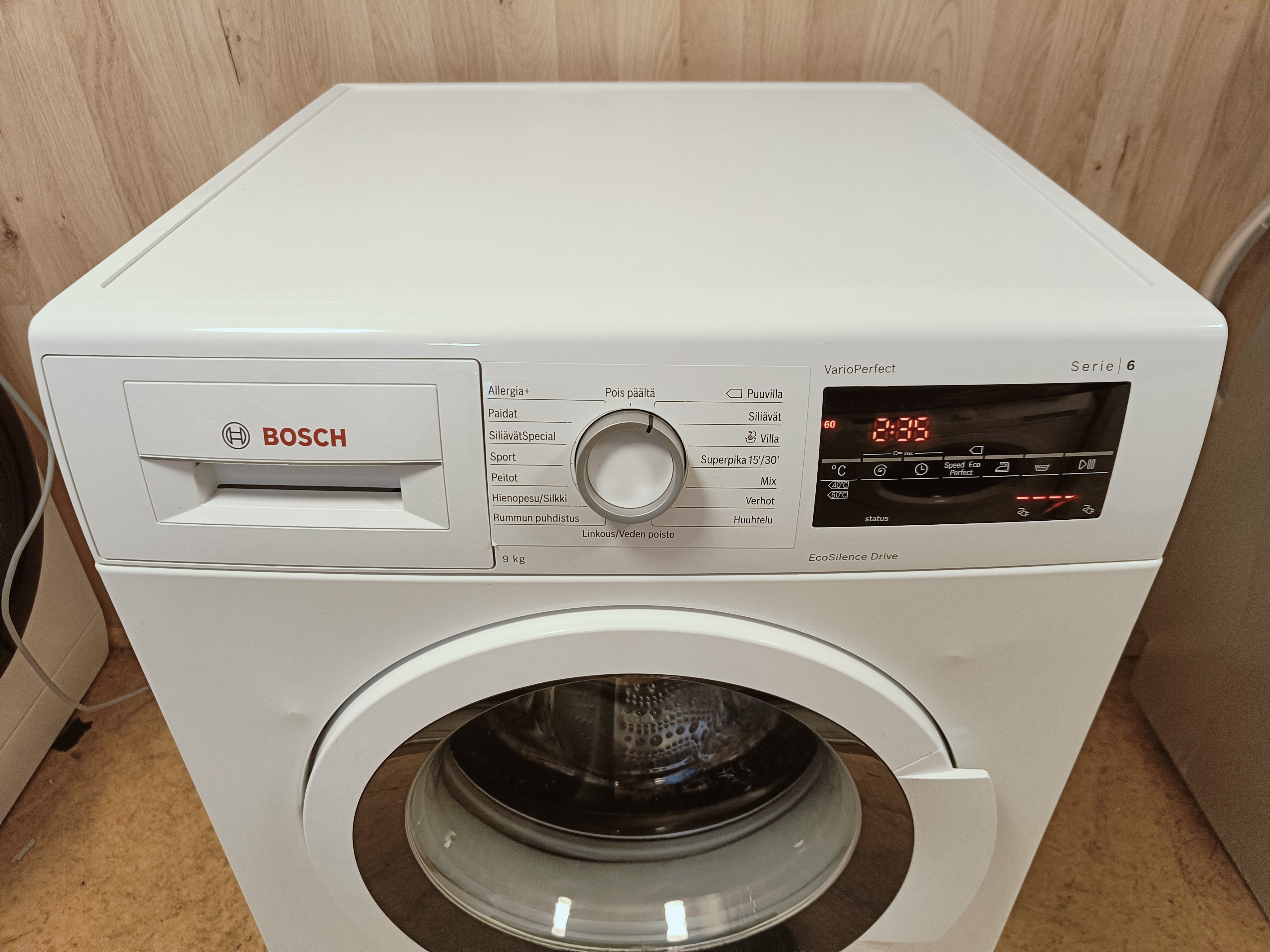 Bosch Serie6 9kg pesukone 
