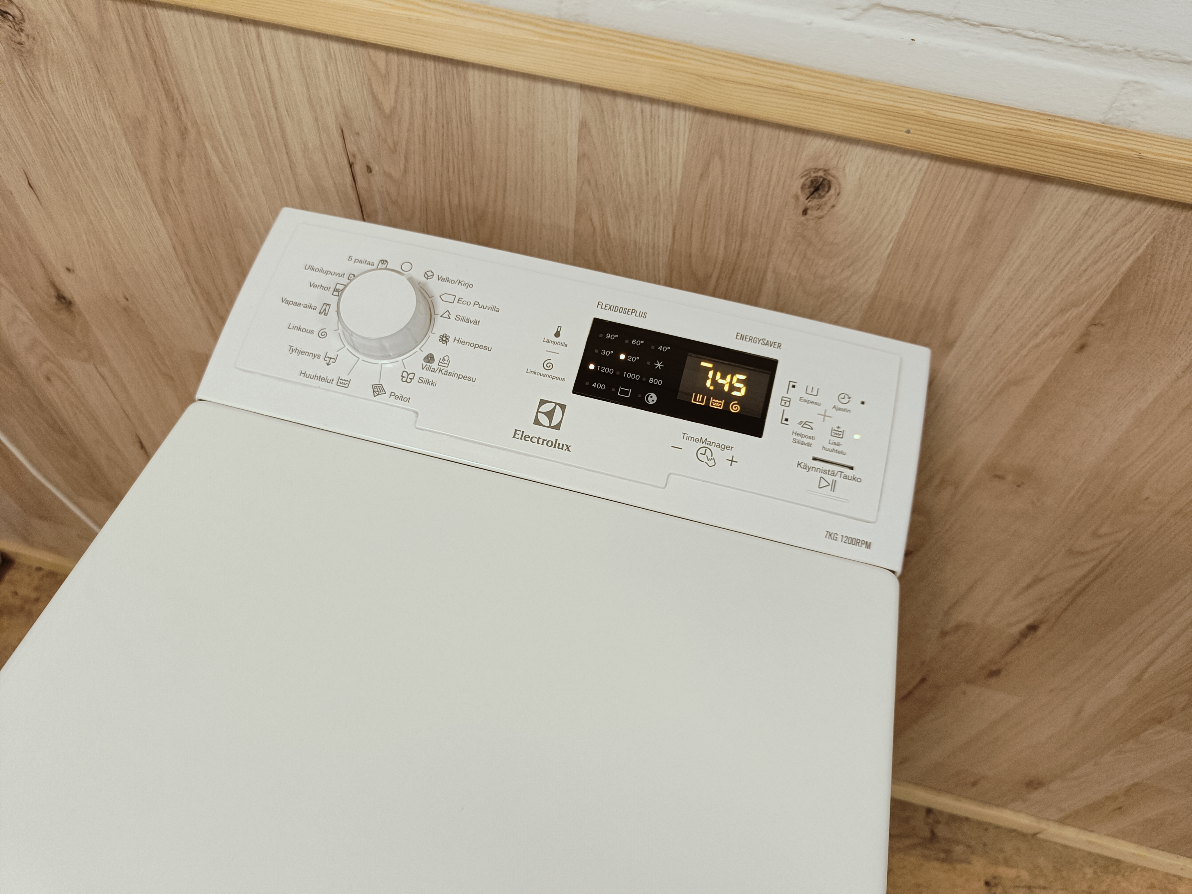 Electrolux 7kg pesukone 