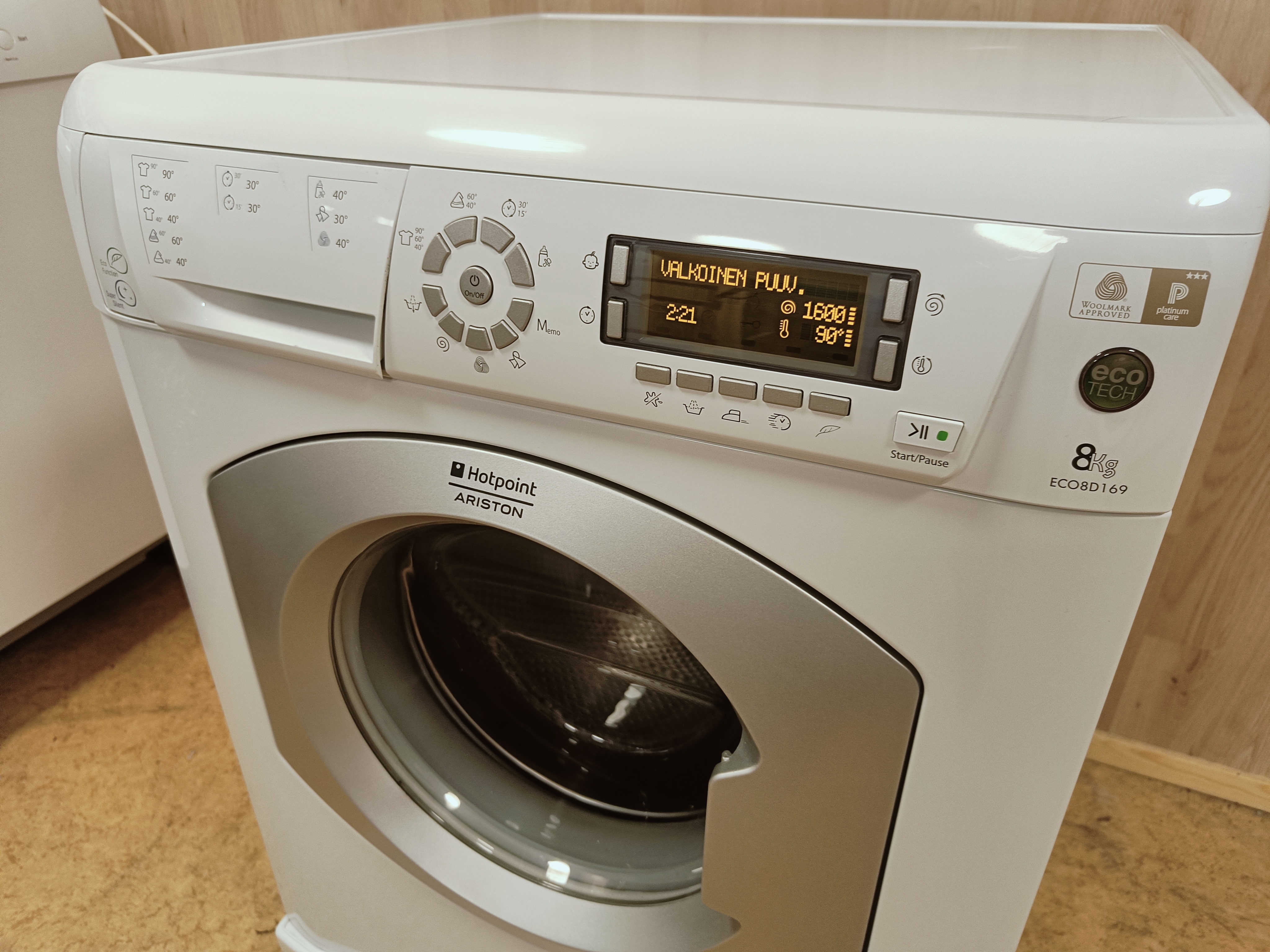 Hotpoint 8kg pesukone 