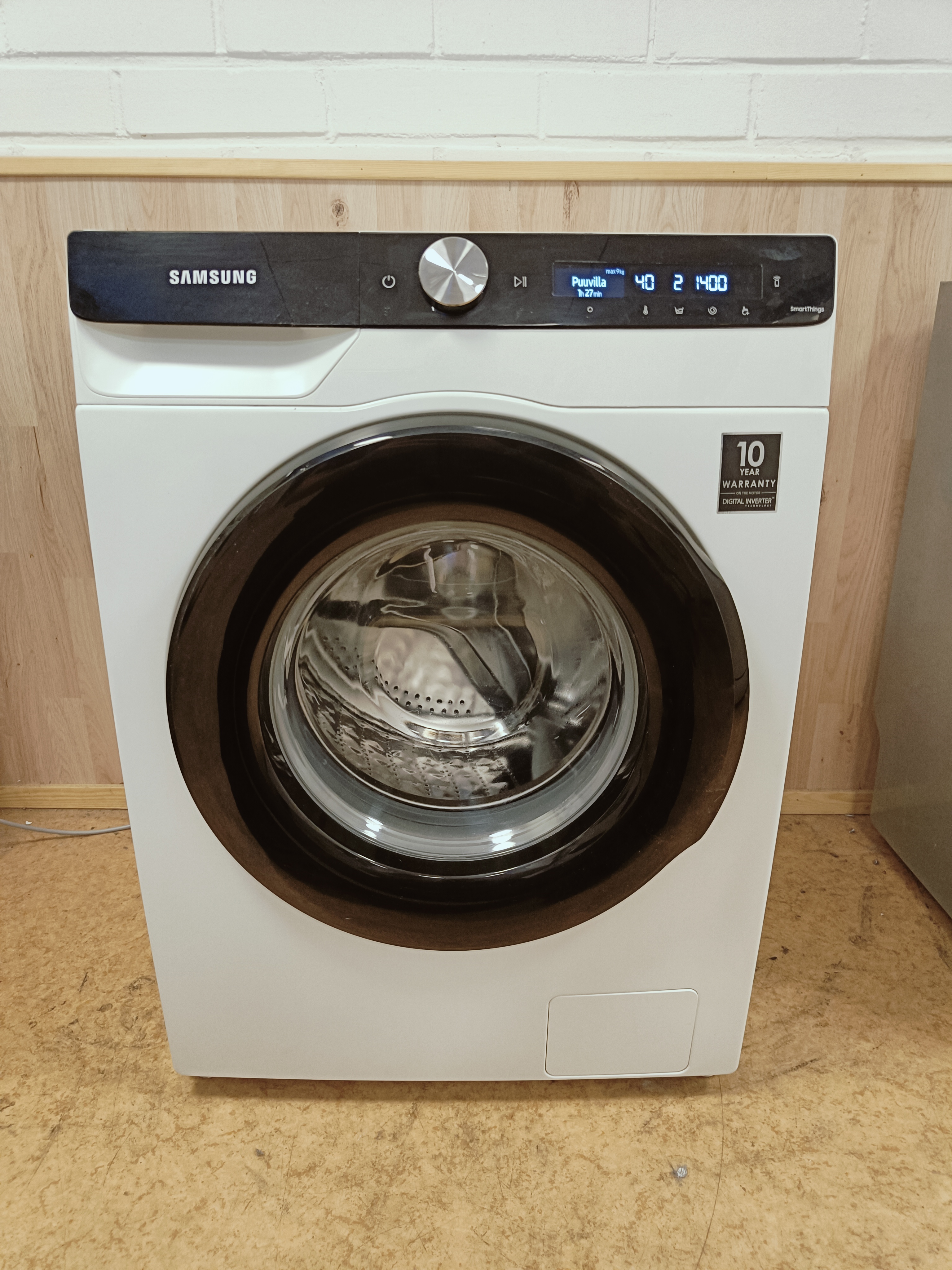 Samsung 9kg pesukone 
