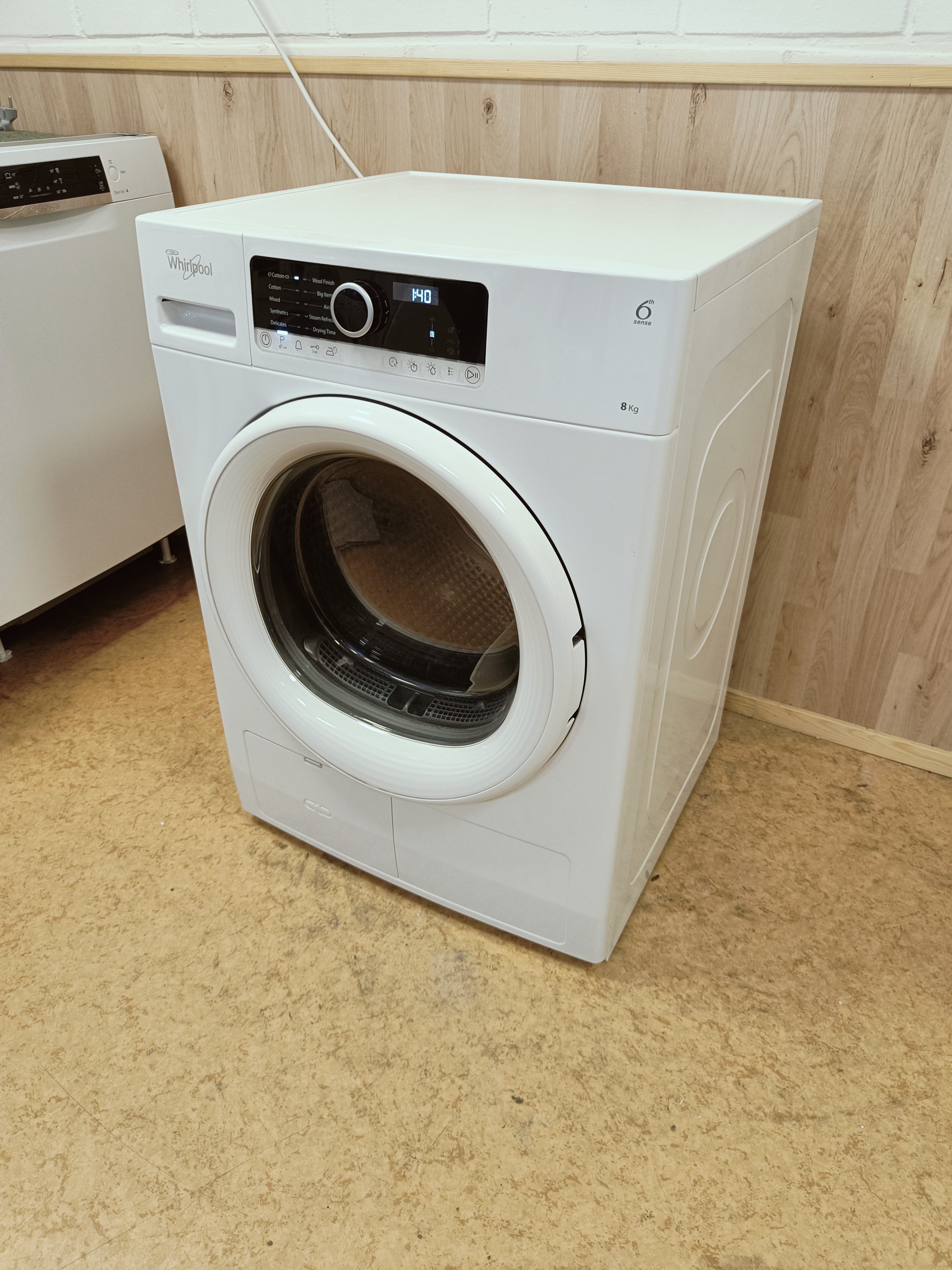 Whirlpool 8kg kuivausrumpu 