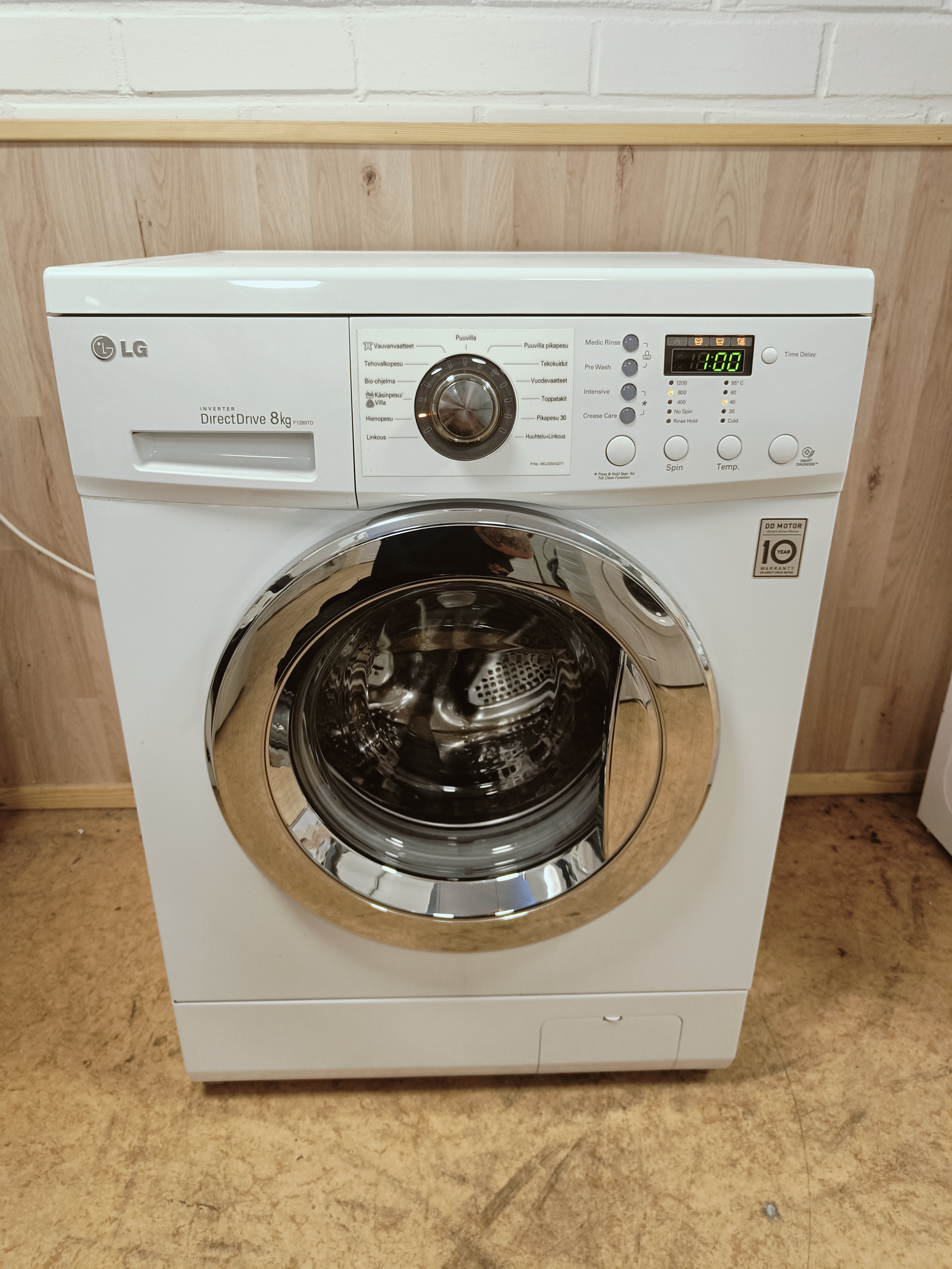 LG DirectDrive 8kg pesukone 