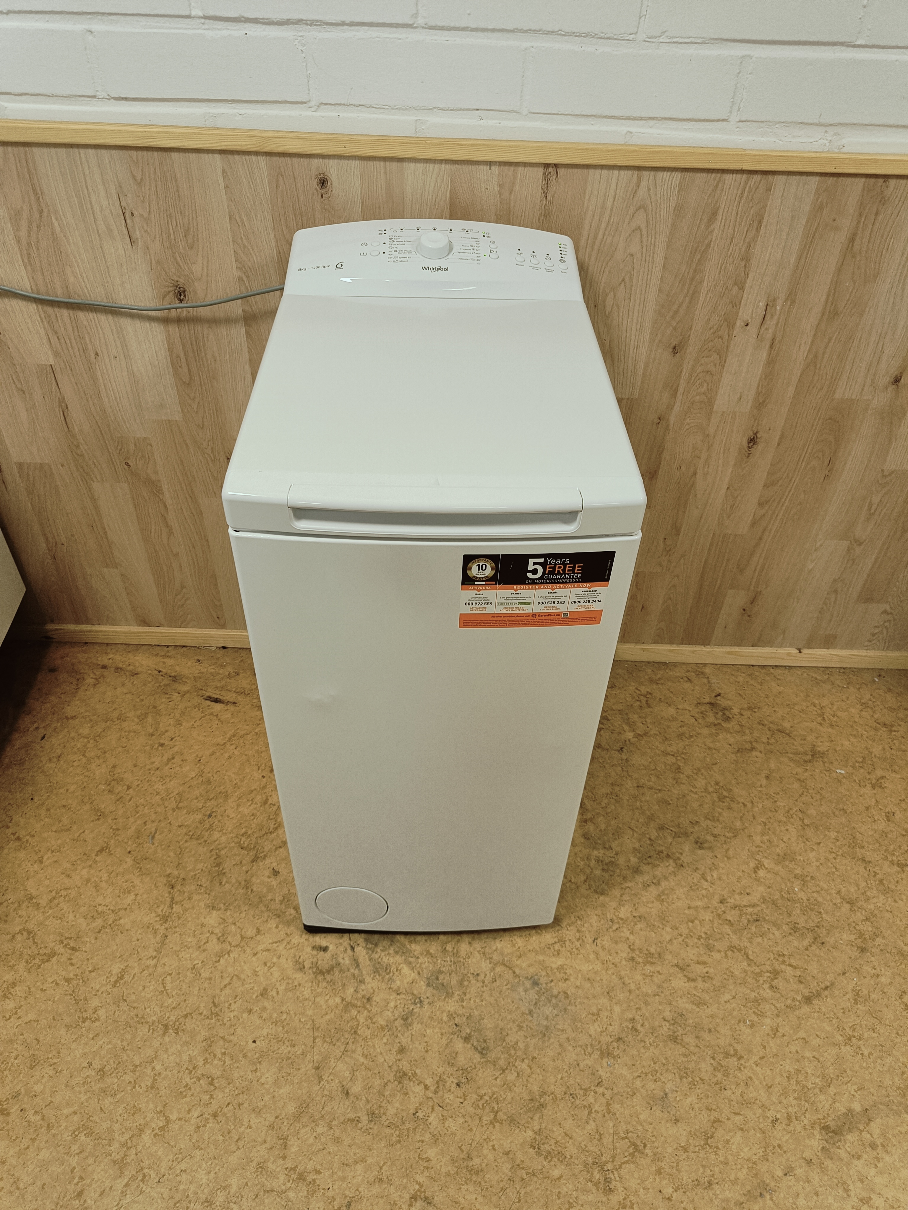 Whirlpool 6kg pesukone 