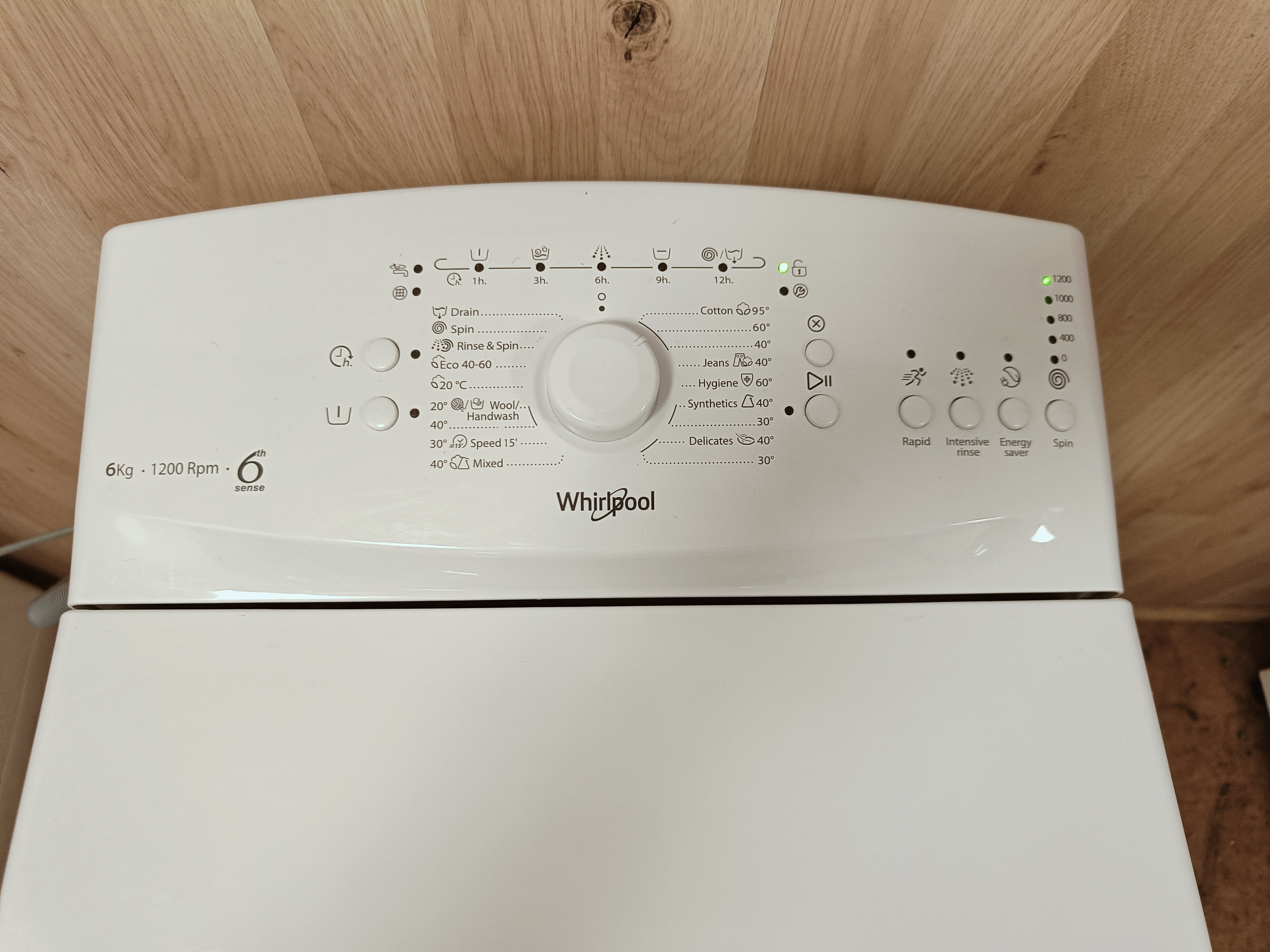 Whirlpool 6kg pesukone 