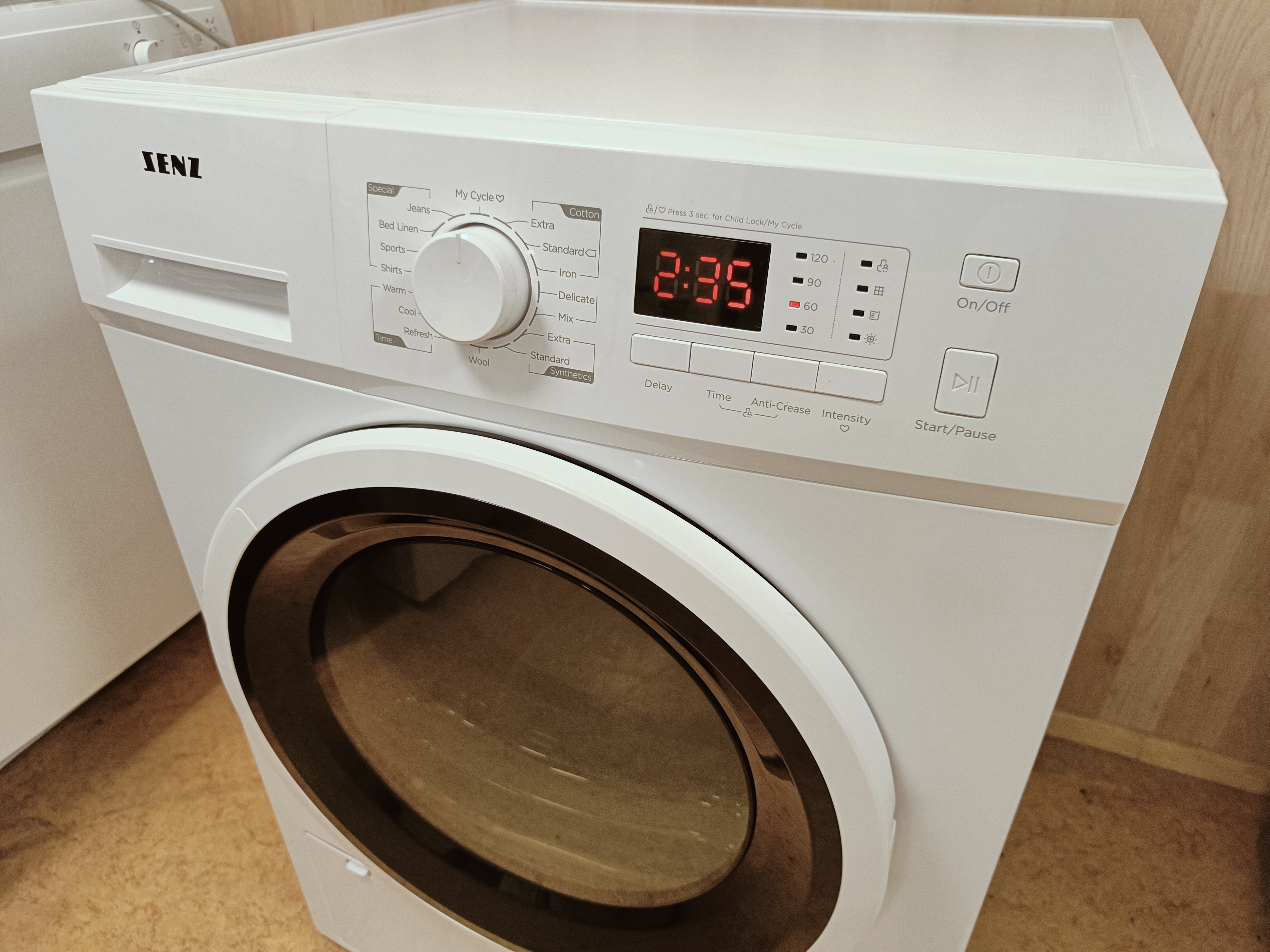 Senz 8kg kuivausrumpu 