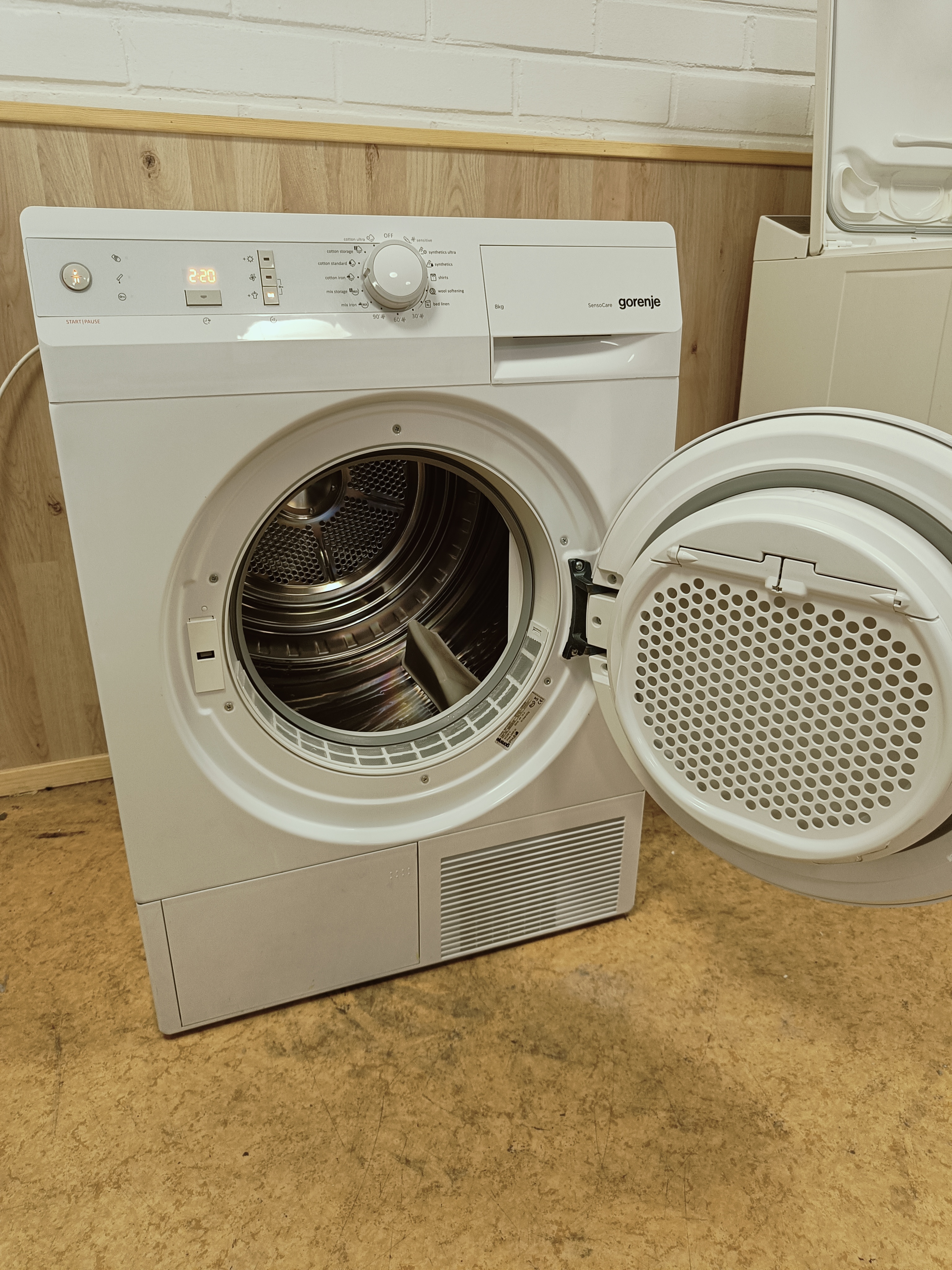 Gorenje 8kg kuivausrumpu 