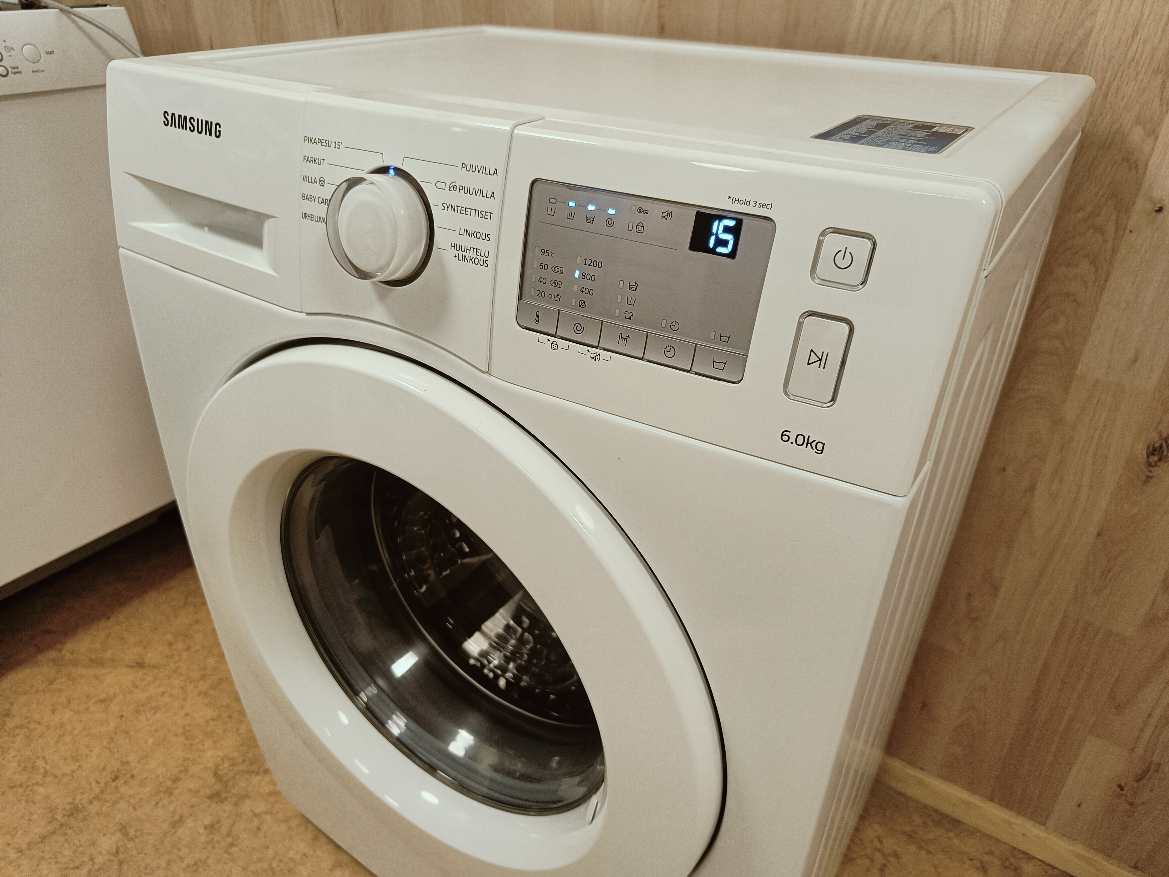 Kapea Samsung 6kg pesukone