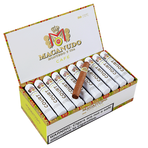Macanudo Cafe Court (Tube) (4.2" x 36) Cigarillos