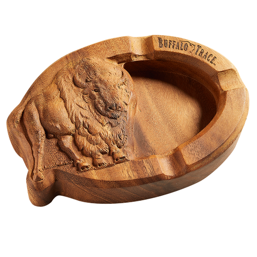 Buffalo Trace Wooden Ashtray