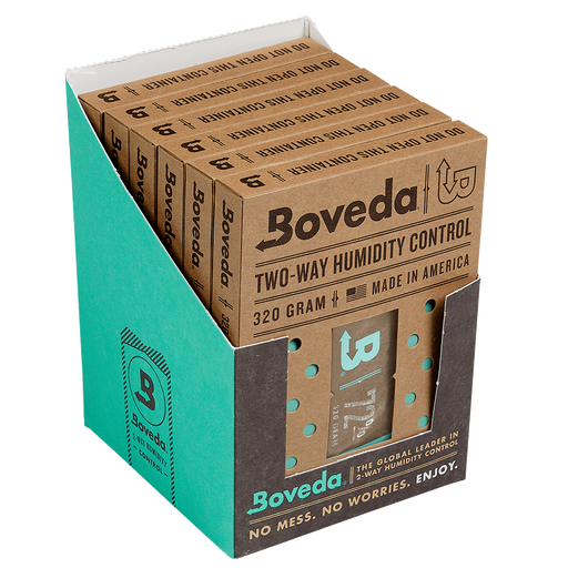 Boveda 320g Humidification Packets - 72% Carton of 6