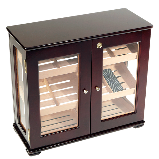 Countertop Display Humidor Brown
