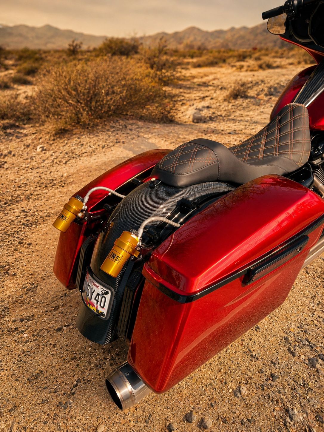 BAGGER/TOURING - REAR FENDER