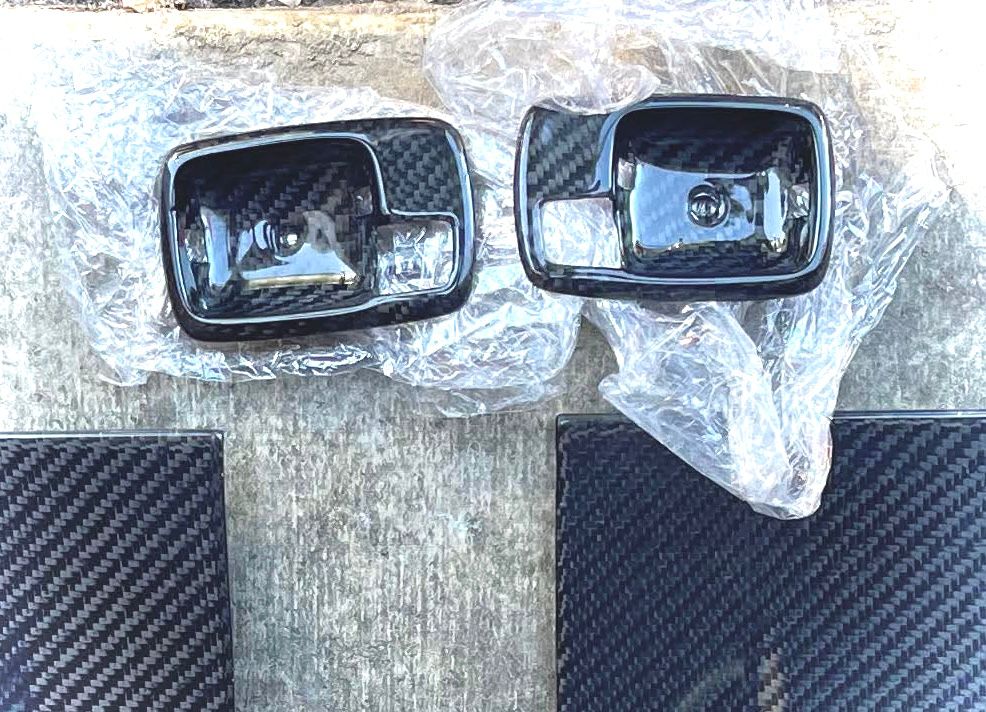 240Z HANDLE CUPS - CARBON FIBER