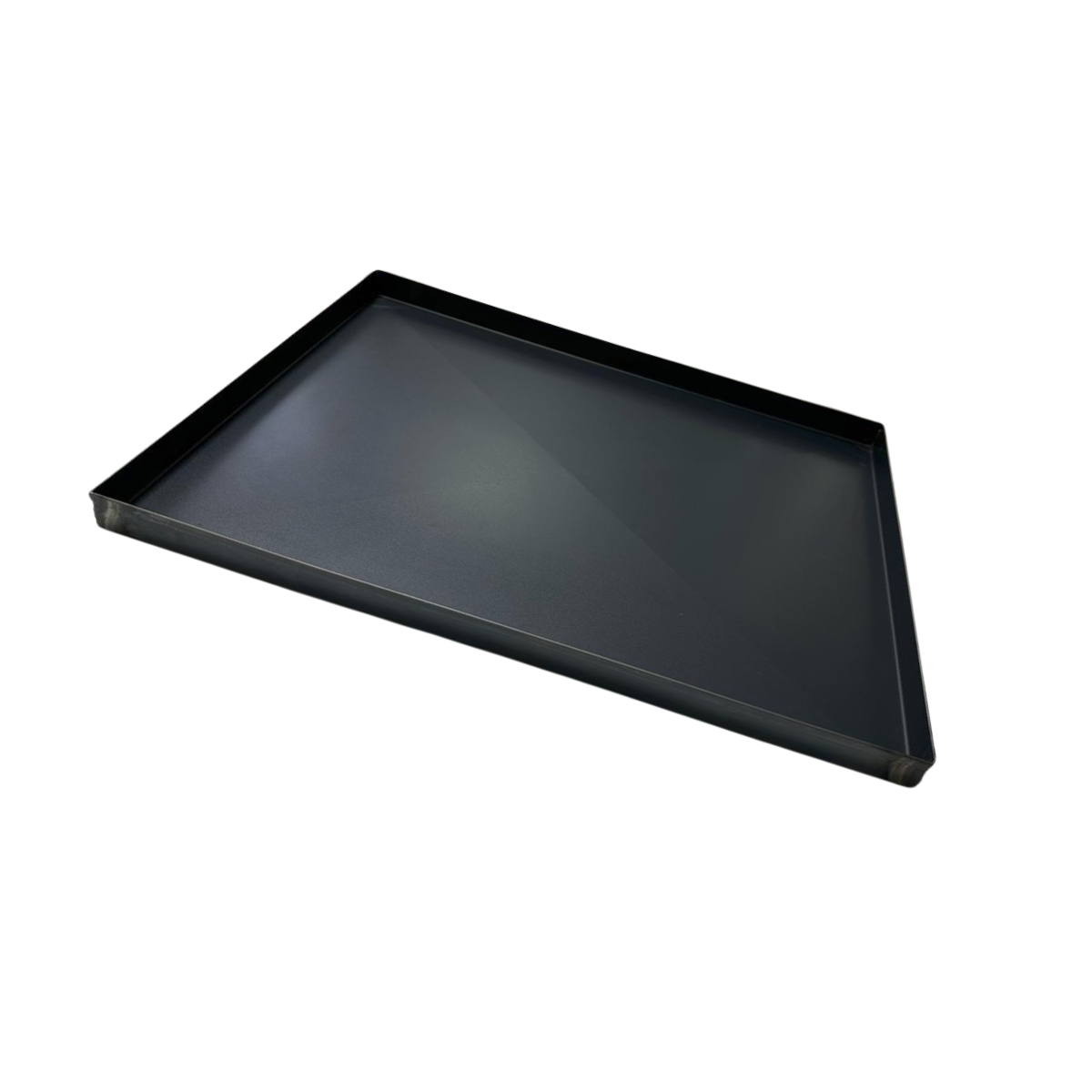 Forma Retangular Pizza In Teglia E Metro Ferro Azulado(blue) - Ferro Azulado 40x30x02cm