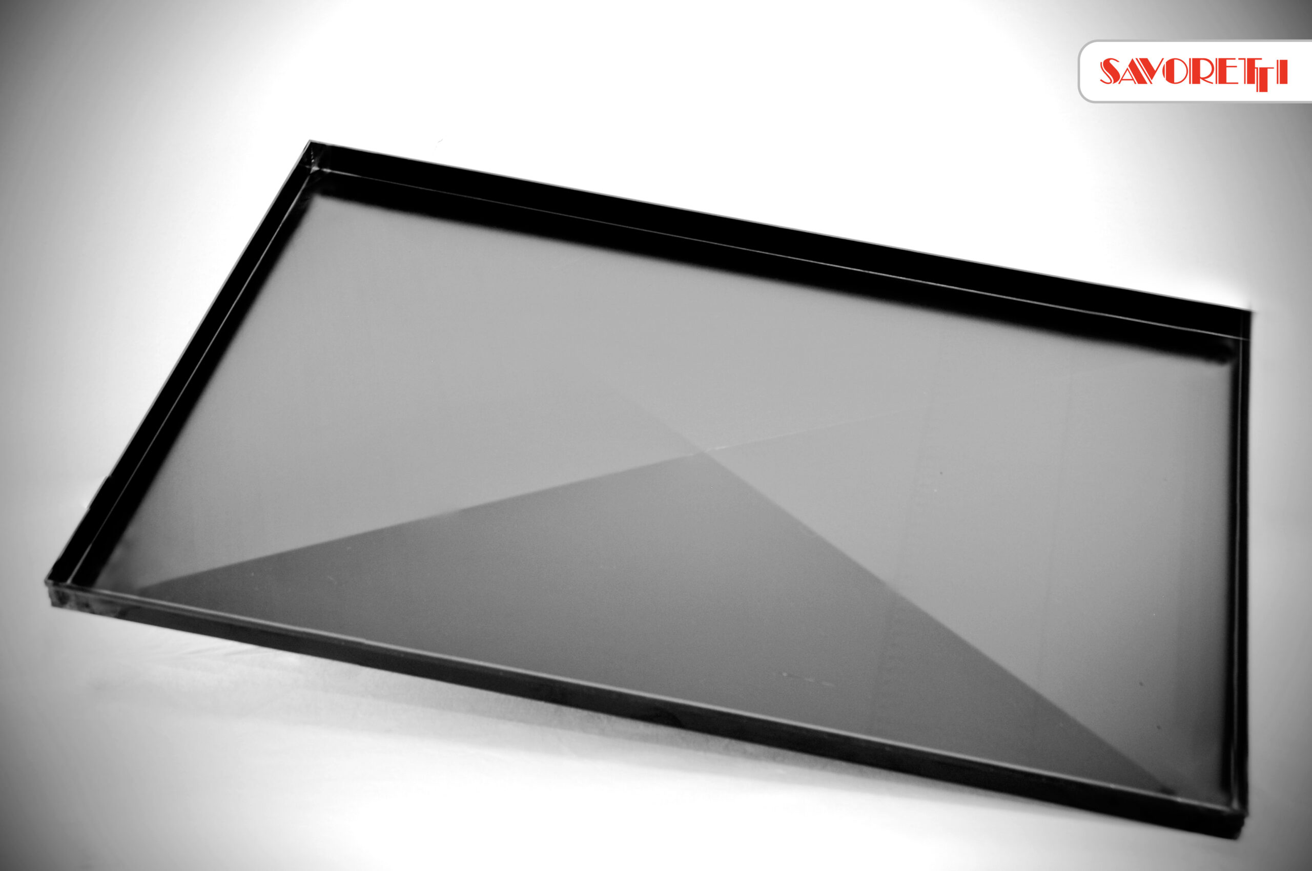 Forma Retangular Pizza In Teglia E Metro Ferro Azulado(blue) 20x60x02cm