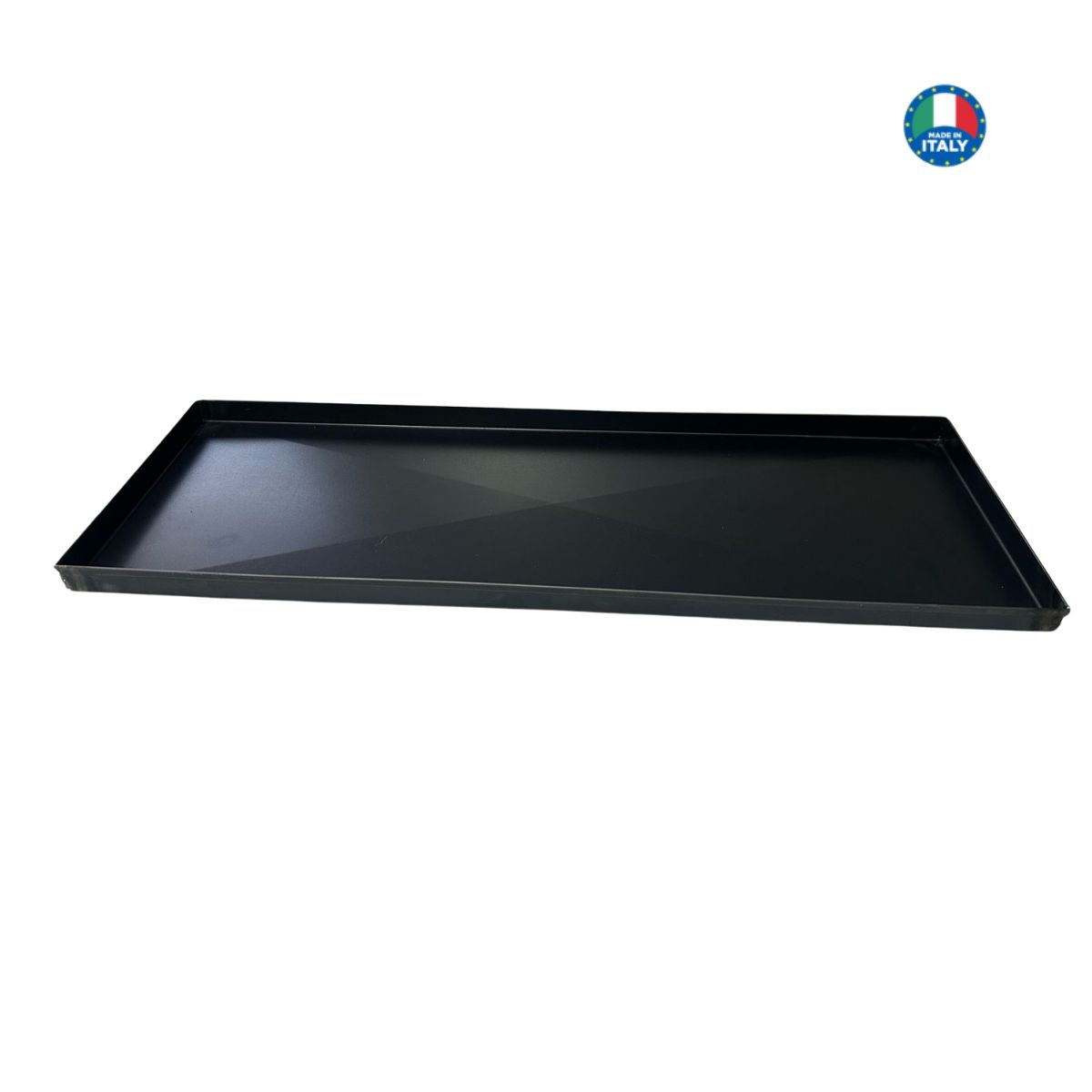 Forma Retangular Pizza In Teglia E Metro Ferro Azulado(blue) 20x60x02cm