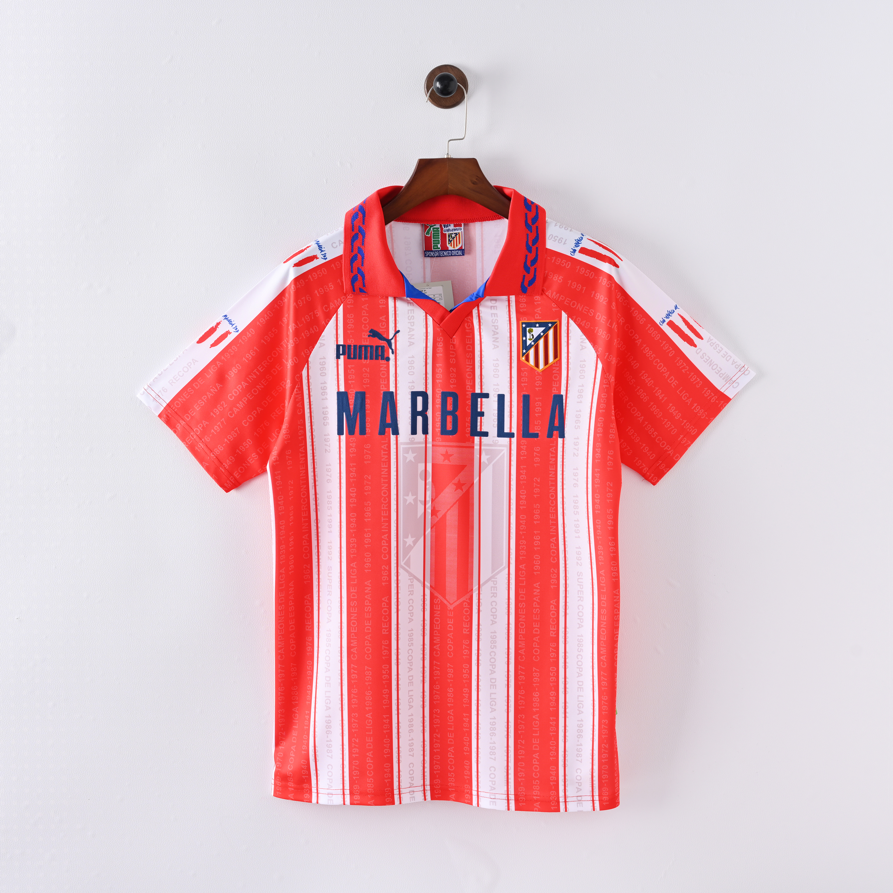 Camiseta Retro - Atlético de Madrid 95/96