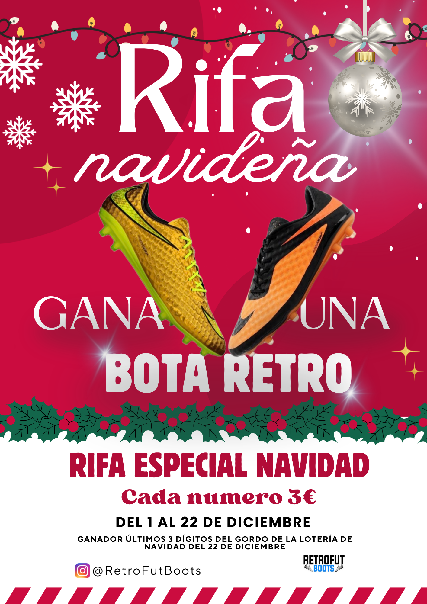RIFA NAVIDEÑA 2025 🎄