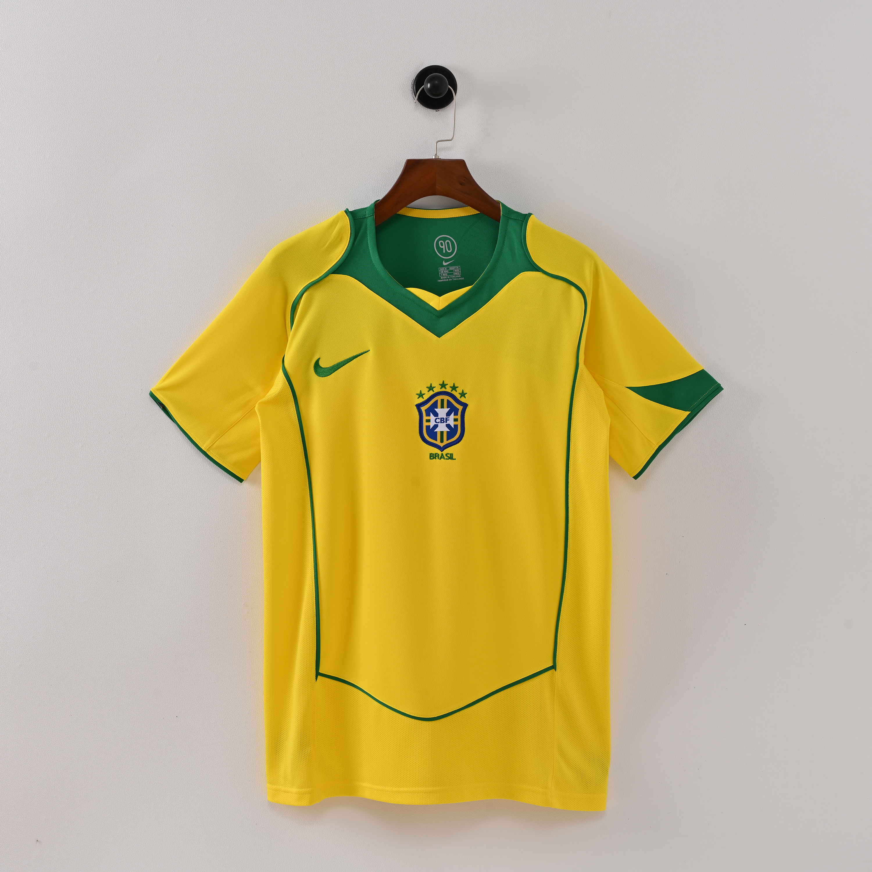Camiseta Retro - Brasil 2004
