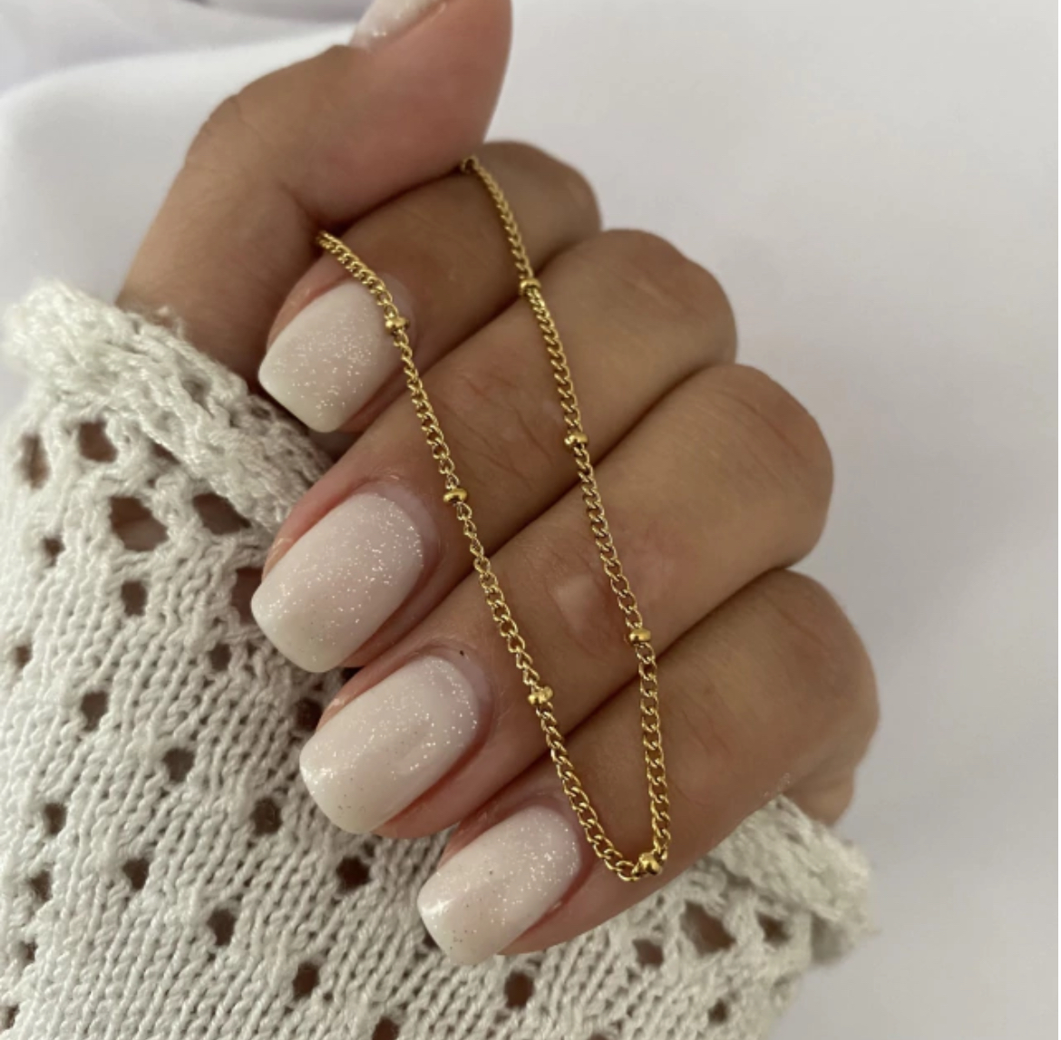 CADENA BALLS SIMPLE GOLD