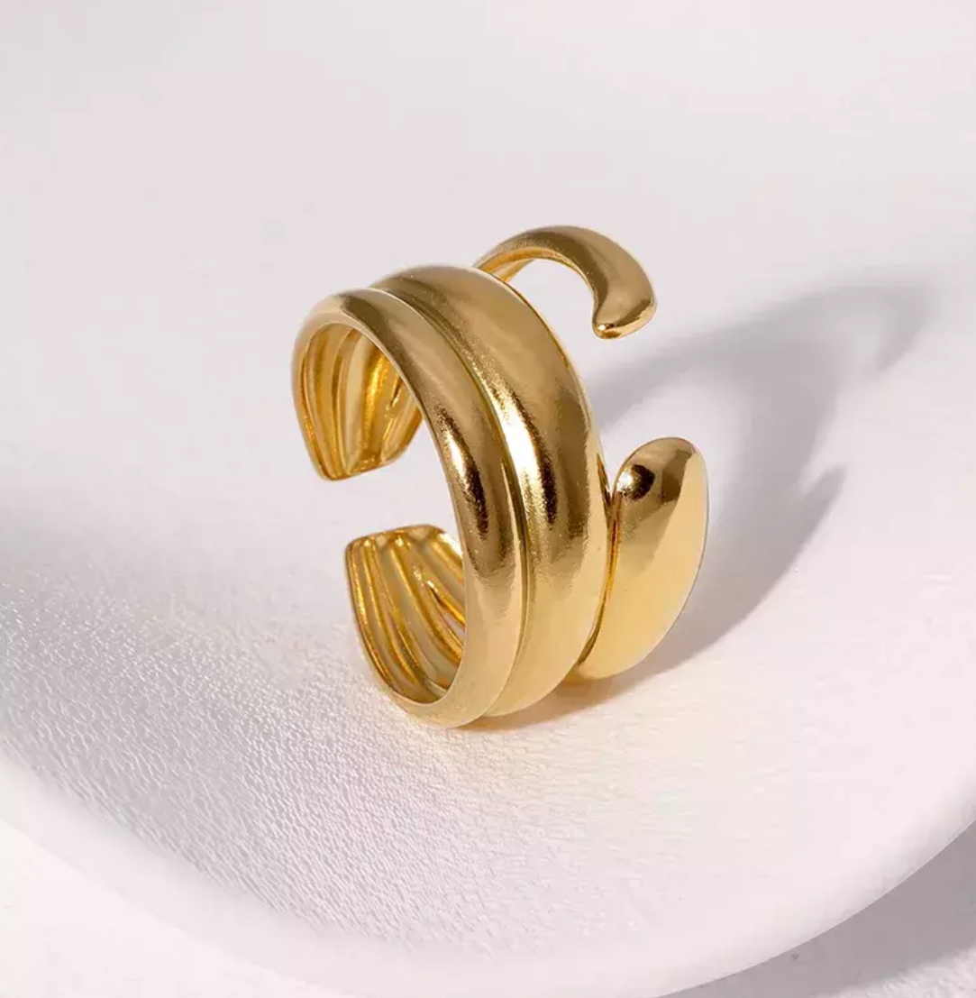ANILLO BOMBE GOLD
