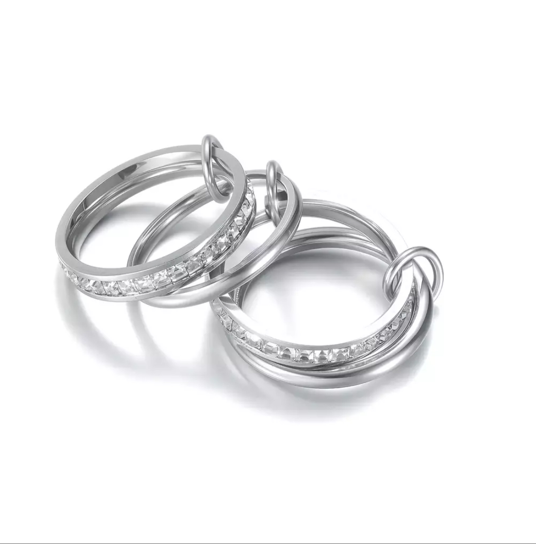 ANILLO BOWIE SILVER