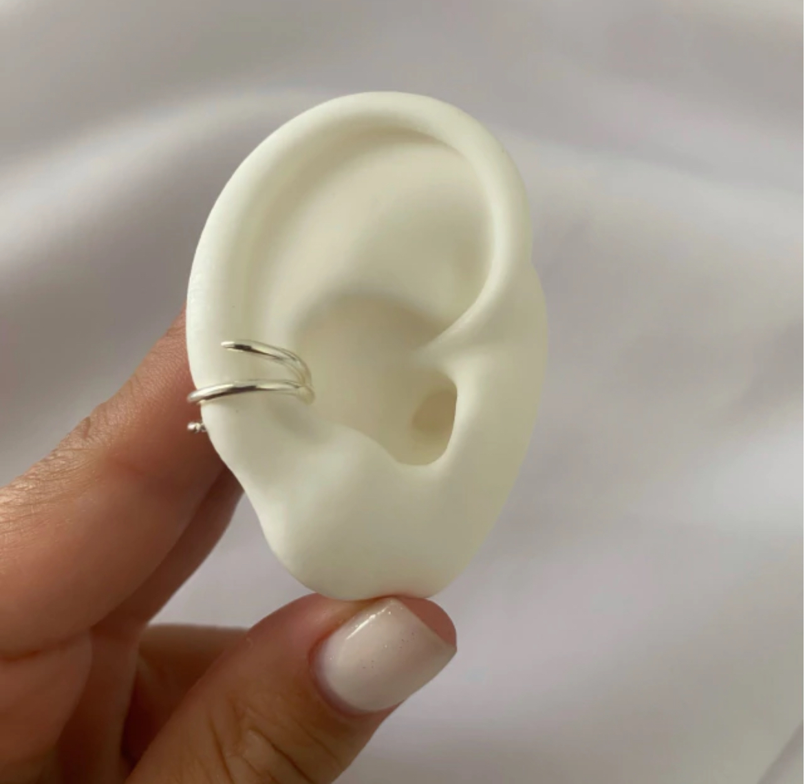 EAR CUFF SOL BLANCO 