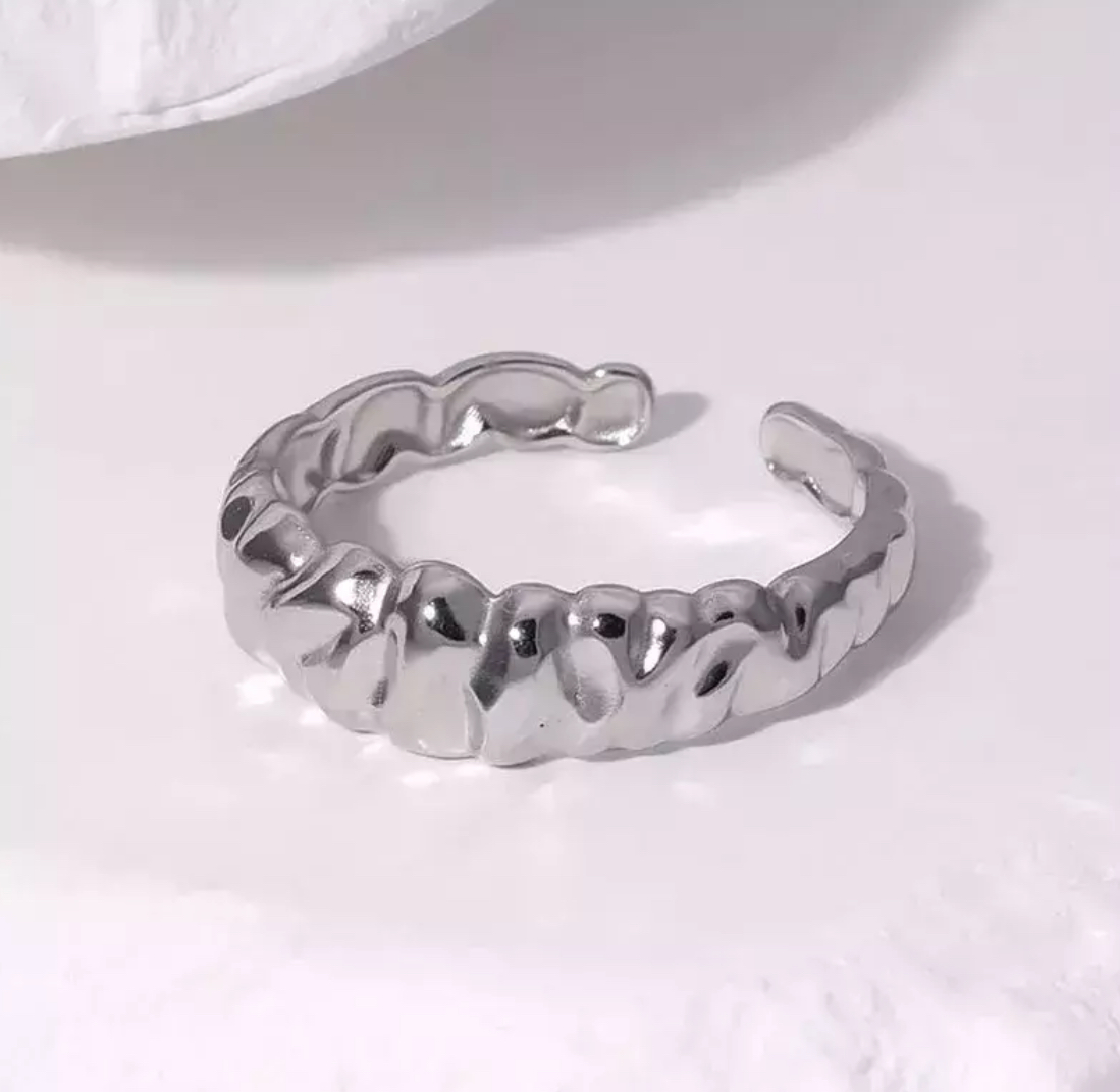 ANILLO TRAMADO SILVER 