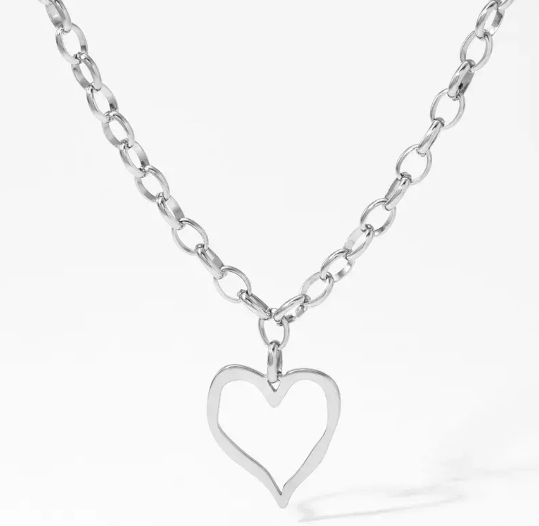 COLLAR BELLA XL SILVER