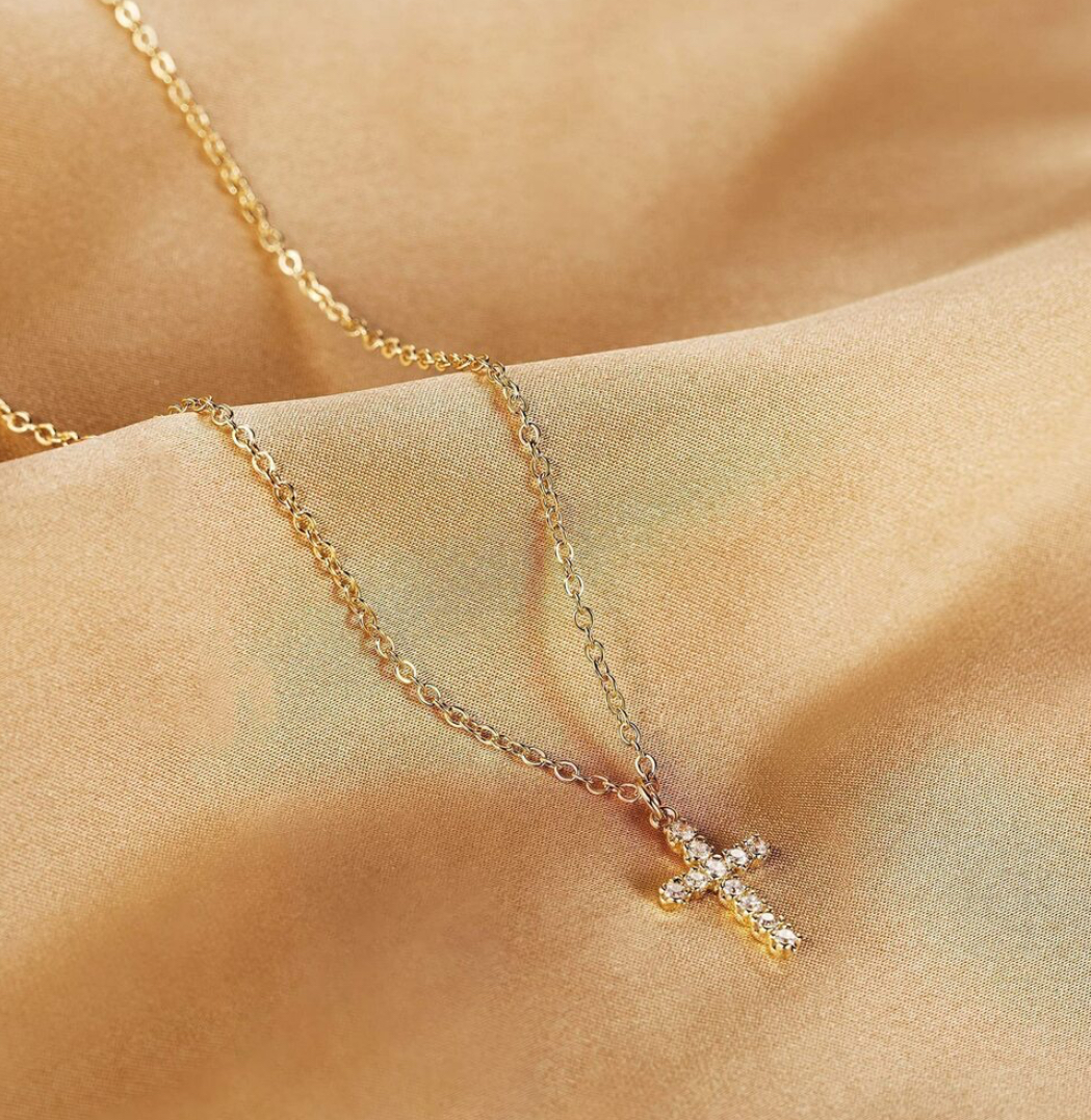 COLLAR SWEET PRAY GOLD