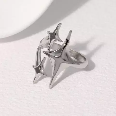 ANILLO STARS SILVER 