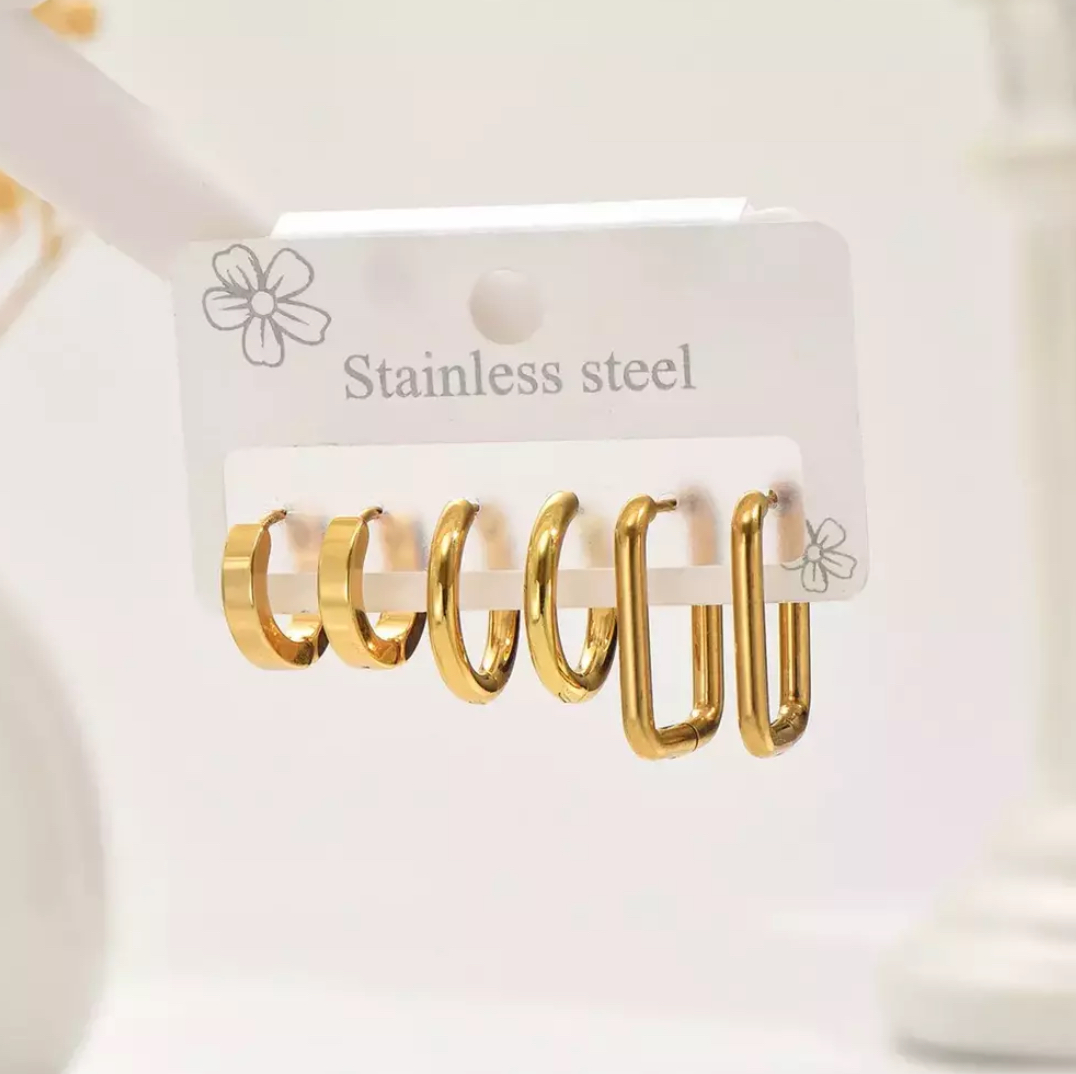 COMBO ARGOLLAS MIXED GOLD