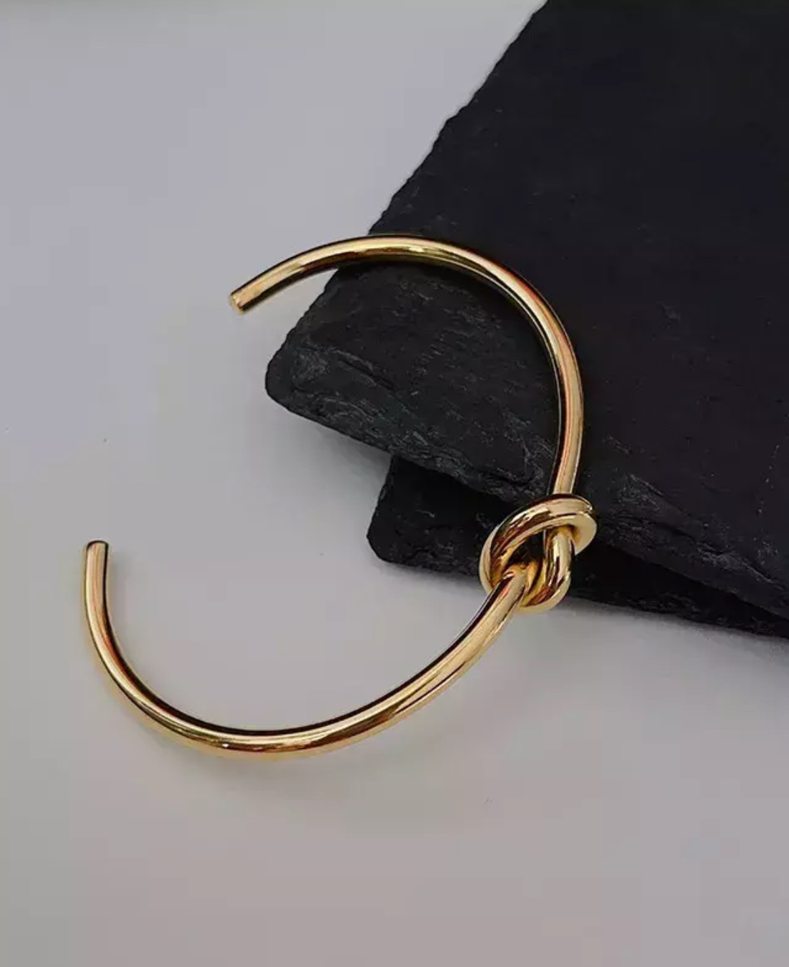 PULSERA ESCLAVA NUDO GOLD