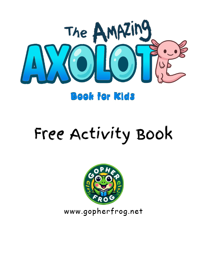 The Amazing Axolotl Free Activity Book