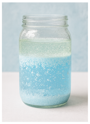 Snowstorm in a Jar Experiment