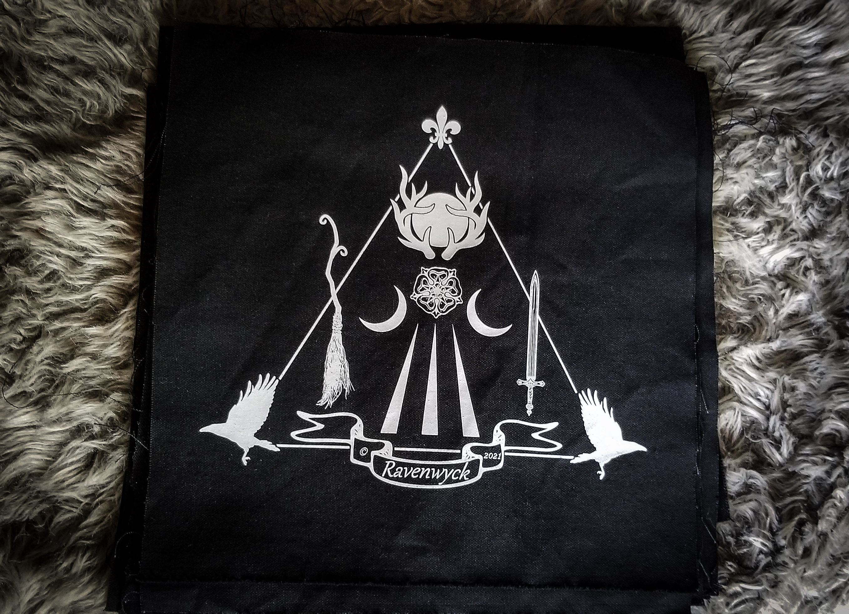 RavenWyck Heraldry Crest Patch