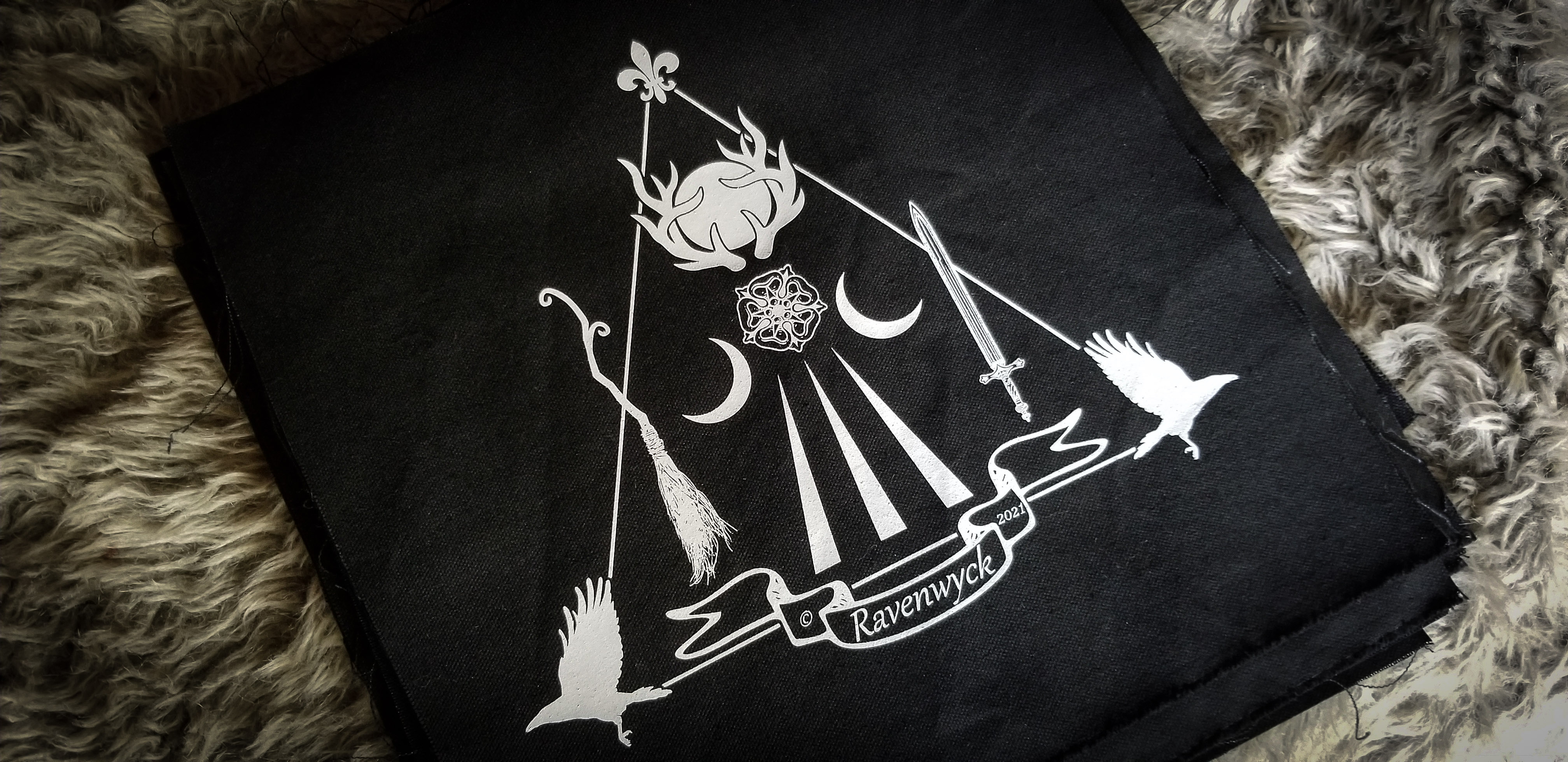 RavenWyck Heraldry Crest Patch