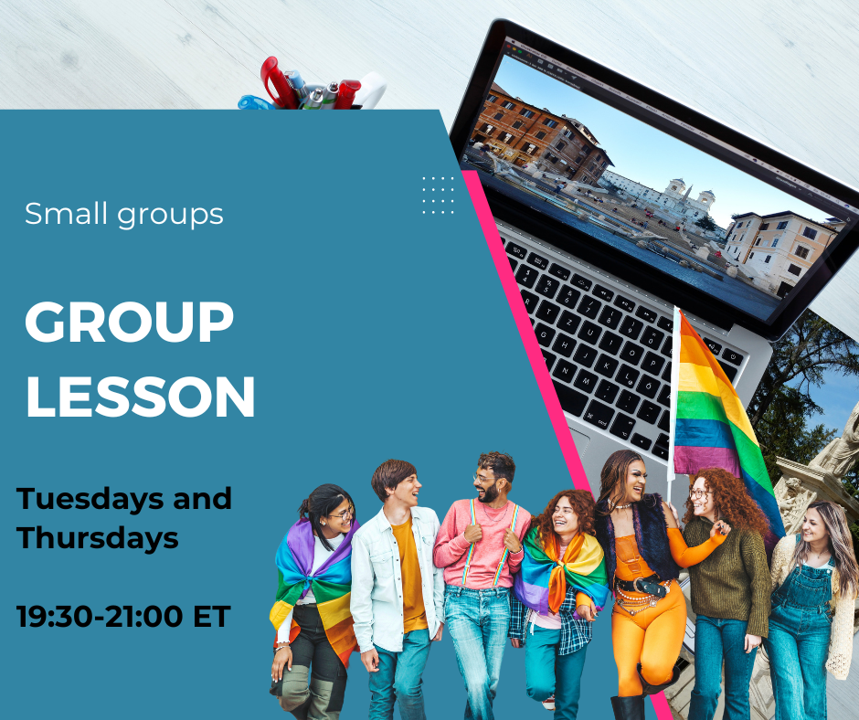 b) Group Online lessons Beginner A1