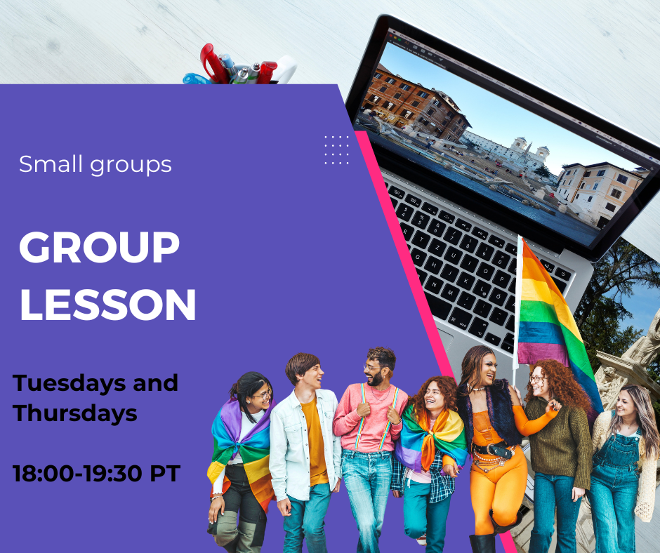 c) Group Online lessons Beginner A1