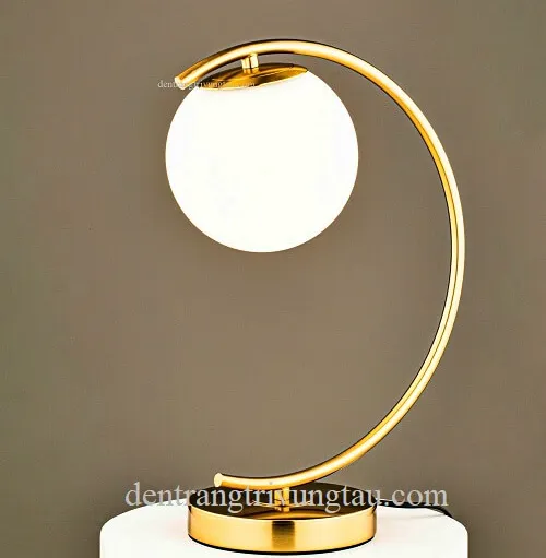 Đèn bàn hiện đại hình trăng lưỡi liềm
