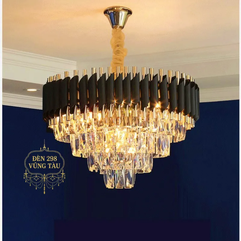 Đèn chùm pha lê sang trọng