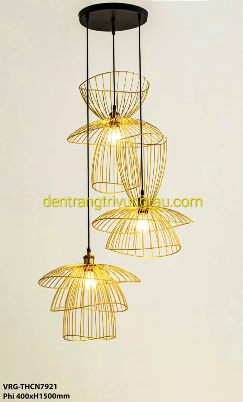 Đèn thả nghệ thuật 3 bóng