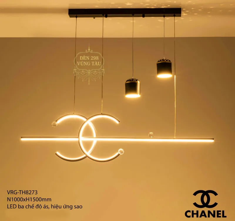 Đèn trang trí LED CHANEL