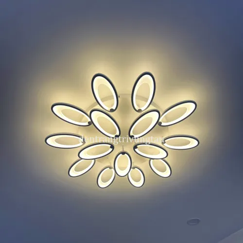 Đèn trần mâm LED 15 tay 7021T15