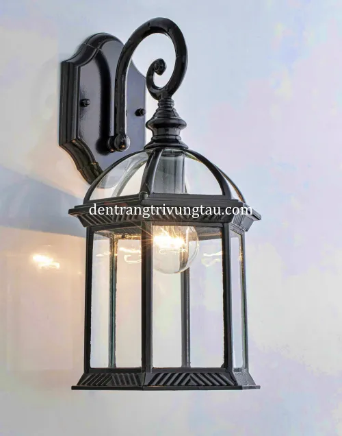 Đèn tường ngoài trời cổ điển 7991A đen 