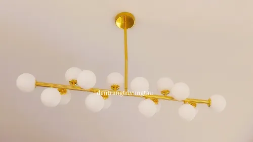 Đèn chùm hiện đại 16 quả cầu tròn 