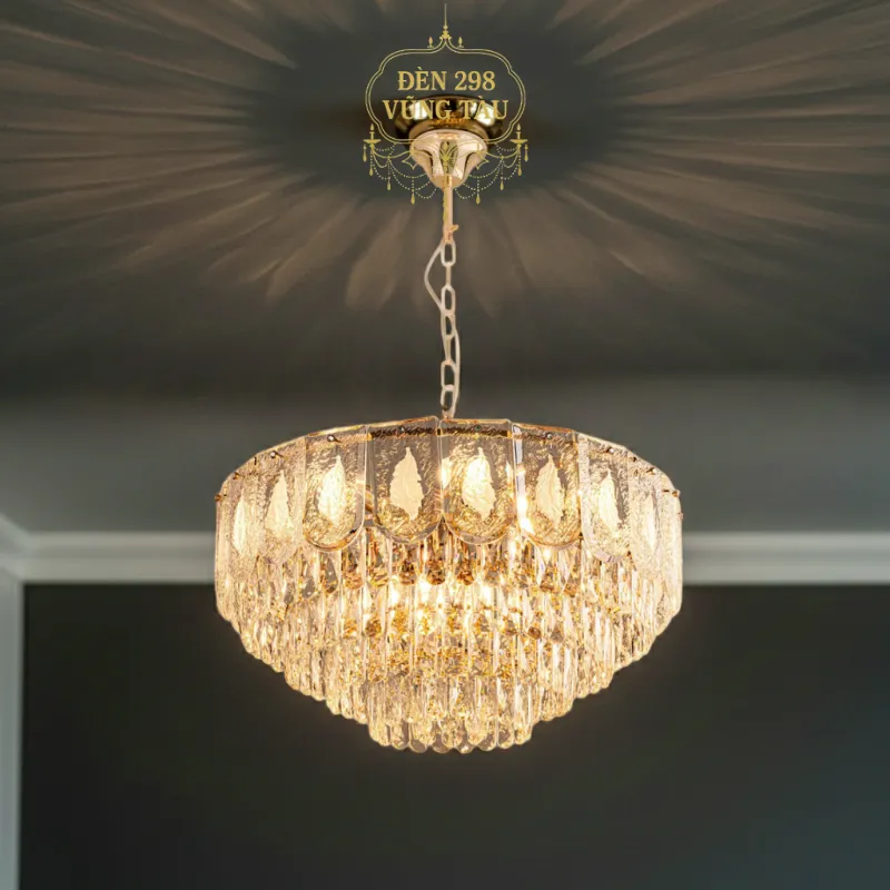 Đèn chùm pha lê sang trọng