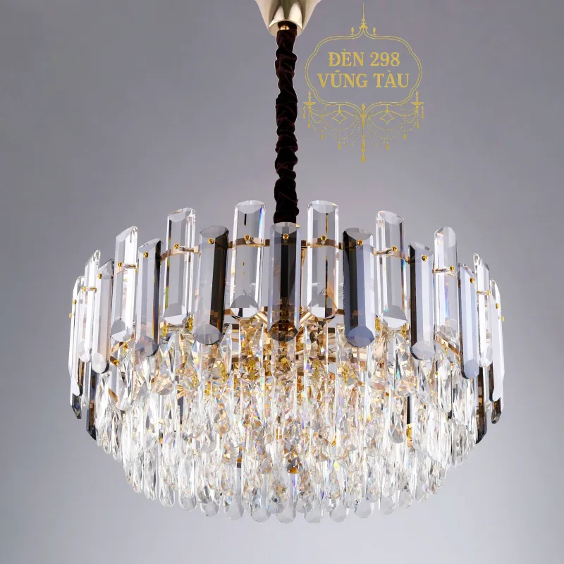 Đèn chùm pha lê sang trọng