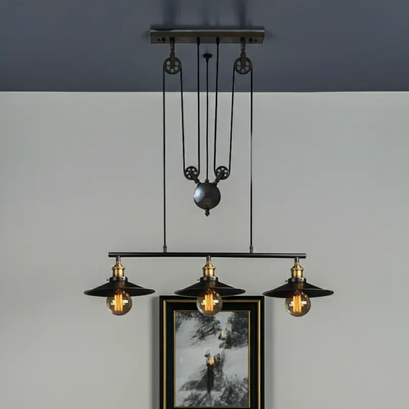 Đèn trần kiểu công nghiệp