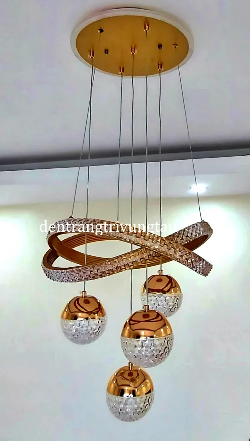 Đèn chùm pha lê nghệ thuật